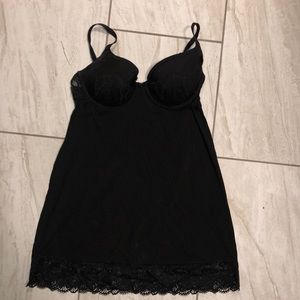 Victoria’s secret black lingerie dress
